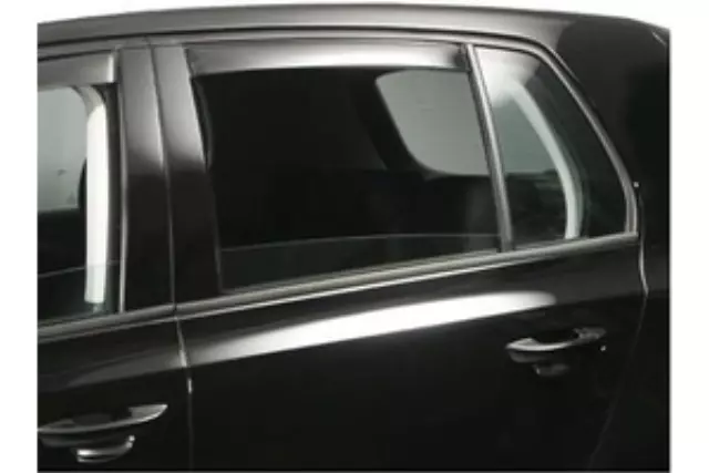 5K4072194HU3 - Exterior: Side Window Deflectors - Rear - Smoke for Volkswagen Image