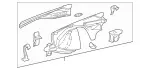 2086202261 - Body: Apron Assembly for Mercedes-Benz Image