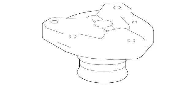 2043201173 - Springs, Suspension and Hydraulic Components: Bearing for Mercedes-Benz: C250, C300, C350, E550 Image image