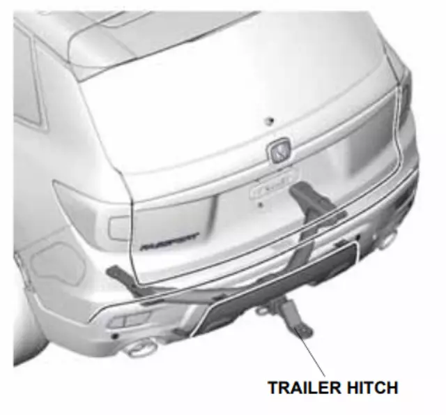 Trailer Hitch - Honda (08L92-TGS-100)