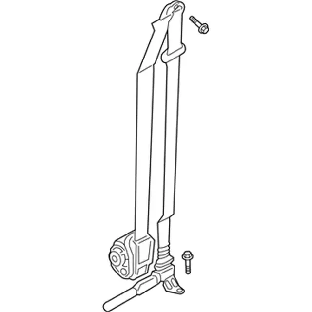 KB3Z26611B09AA - : Seat Belt Assembly for Ford: Ranger Image