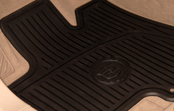 Floor Mats, Front Premium All Weather, Ebony - GM (19172258)