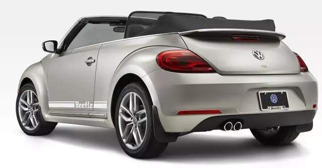 License Plate Frame - Beetle - Polished - Volkswagen (5C0-071-801-J)