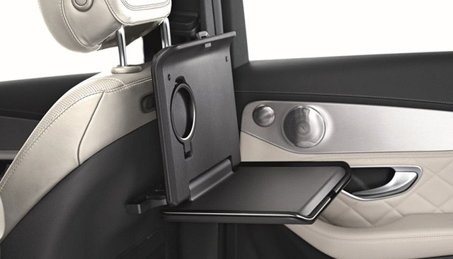 8160200 - Interior Equipment: Folding Table for Mercedes-Benz: AMG GT 43, AMG GT 53, AMG GT 63, AMG GT 63 S, AMG GT 63 S E Performance, C250, C300, C350, C350e, C43 AMG, C63 AMG, C63 AMG S, CLS450, CLS53 AMG, E300, E400, E43 AMG, E450, E53 AMG, E63 AMG S, GL350, GL450, GL550, GL63 AMG, GLC300, GLC350e, GLC43 AMG, GLC63 AMG, GLC63 AMG S, GLE300d, GLE350, GLE400, GLE43 AMG, GLE450 AMG, GLE550e, GLE63 AMG, GLE63 AMG S, GLK250, GLK350, GLS350d, GLS450, GLS550, GLS63 AMG, ML250, ML350, ML400, ML550, ML63 AMG, Sprinter 2500 Image