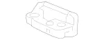 2059205000 - Rear Seat: Release Handle for Mercedes-Benz: 180A, 220a, A220, C350e, C400, C450 AMG, C63 AMG, CLA250, CLA35 AMG, CLA45 AMG, CLA45 AMG S, CLS450, CLS53 AMG, E300, E350, E43 AMG Image
