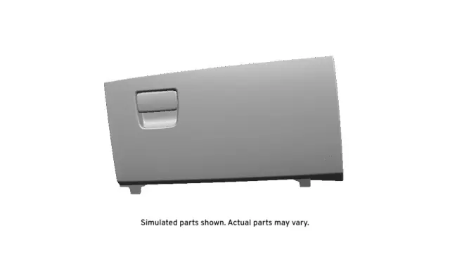 26207206 - : Part# 26207206 Jet Black Instrument Panel Compartment Door for Buick: LaCrosse Image