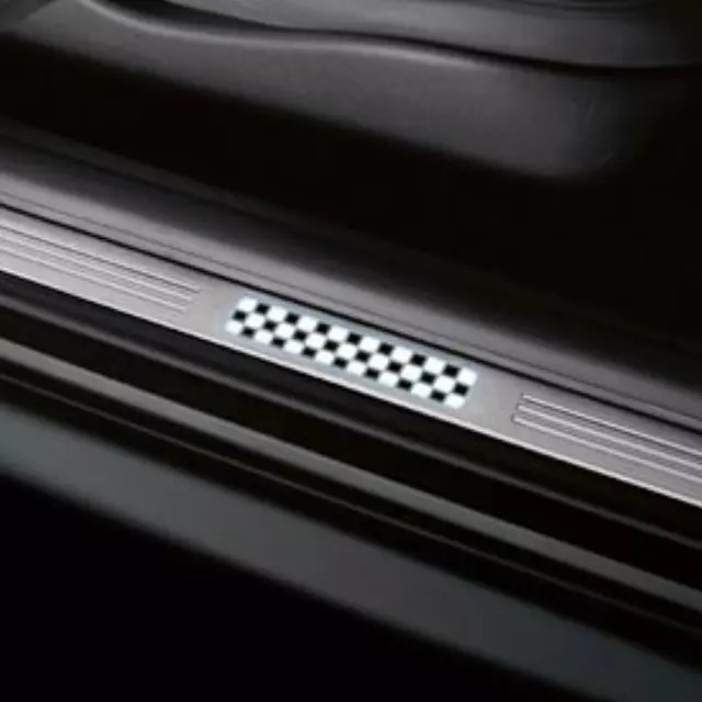 51470417690 - Exterior: Illuminated Door Sills, Silver for Mini Image