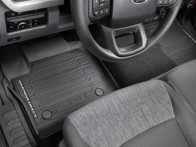 PC3Z2513086AA - Interior: Tray Style Floor Liner For Carpet Flooring for Ford: E-350 Super Duty, E-450 Super Duty, F-250 Super Duty, F-350 Super Duty, F-450 Super Duty, F-550 Super Duty Image