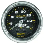 4704 - : GAUGE, BOOST, 2 1/16", 35PSI, MECHANICAL, CARBON FIBER for AutoMeter Image