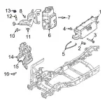 W520782S300 - : Inverter Nut for Ford: F-150 Image