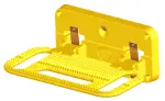 193017 - : HD Mega Step; Hitch Mount; LED Step Surf; XP7 Safety Yellow; Single for Carr Image