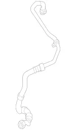 4632710500 - Radiator: Hose Line for Mercedes-Benz: G63 AMG Image