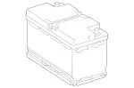9821808 - : Electrical System Battery for Mercedes-Benz Image