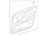 21272009627P38 - Body: Door Trim Panel for Mercedes-Benz Image