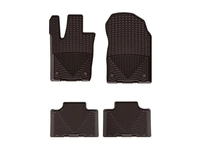 W399COW585CO - : Cocoa All Weather Floor Mats for WeatherTech Image