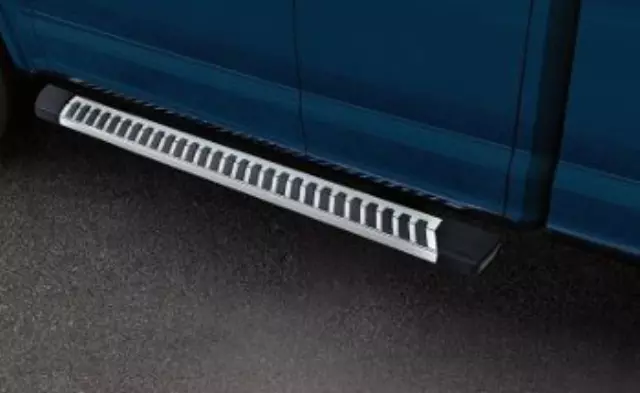 Step Bars, 6 Inch Angular, Chrome - Ford (FL3Z-16450-KB)