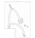 21186063859C94 - Electrical: Seat Belt Assembly for Mercedes-Benz Image