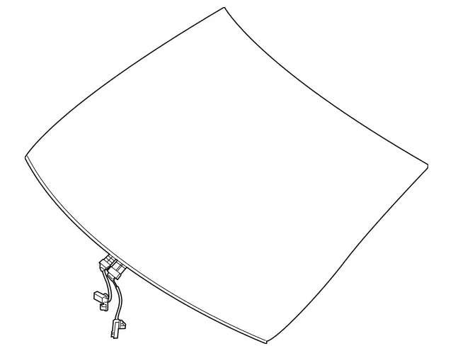 217670510064 - : Windshield for Mercedes-Benz Image