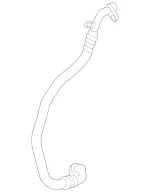 2318300015 - Heating and Ventilation: Refrigerant Line for Mercedes-Benz Image