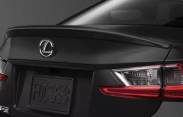 PT29A2415002 - Exterior: Rear Spoiler Kit - Lip Style - Obsidian for Lexus: RC F, RC Turbo, RC200t, RC300, RC350 Image