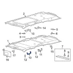 DS7Z5831406AR - Body: Grip Handle for Ford: Expedition Image