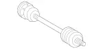 2203500101 - Rear Axle: Axle Shaft for Mercedes-Benz Image
