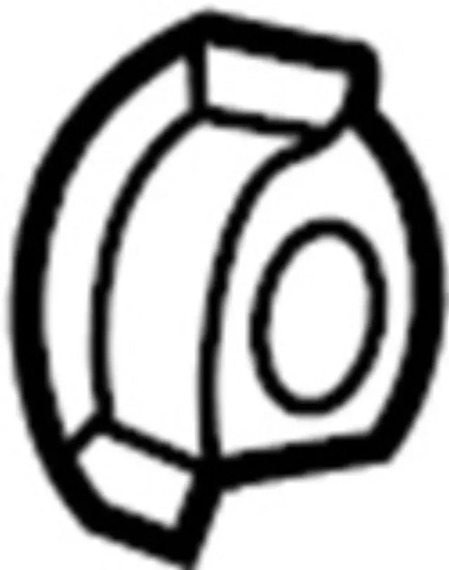 878579Y00A - Electrical: Adjuster Nut for INFINITI: EX35, EX37, FX35, FX37, FX50, JX35, M35, M45, QX50, QX55, QX60, QX70, QX80 Image