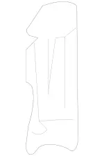 22383062002A17 - Body: Air Vent for Mercedes-Benz Image