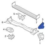 1L2Z6031BA - Engine: Motor Mount Bracket for FORD Image