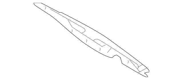 2047580002 - Trunk Lid: Handle for Mercedes-Benz: C250, C300, C350, C63 AMG Image image