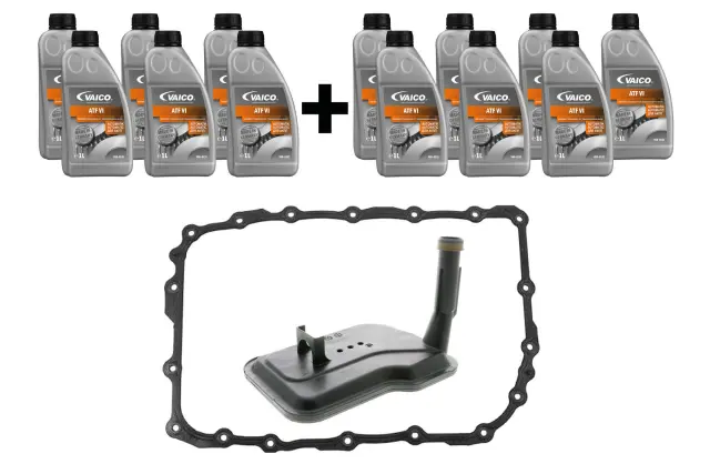 V510650XXL - Transmission &amp; Drivetrain: Parts Kit, automatic transmission oil ch for Vaico Image