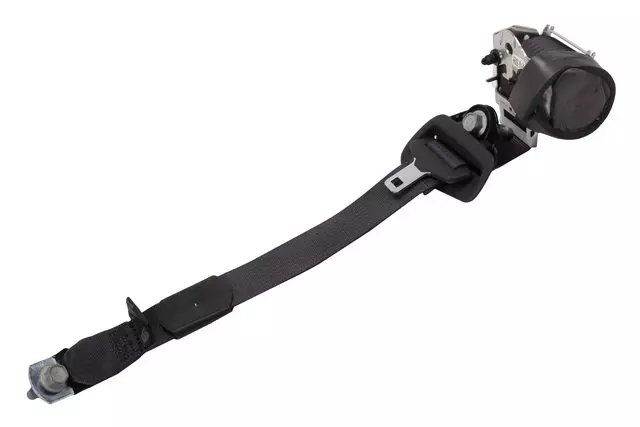 19354775 - : Jet Black Rear Passenger Side Seat Belt Retractor for GM Image
