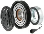 47523 - : New Nihon/Calsonic CWV618 Clutch Assembly w/ Coil for FOUR SEASONS Image