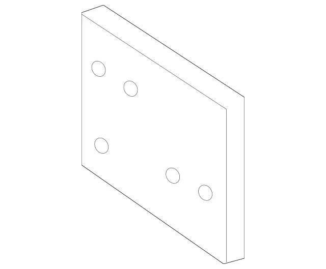 2078050011 - Soft Top: Locking Plate for Mercedes-Benz: E550 Image image
