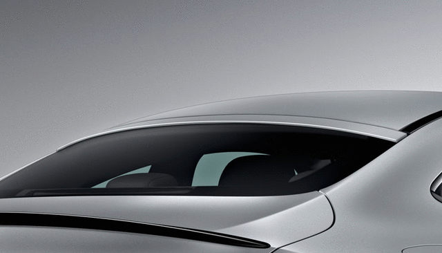 2057930200 - Exterior: Roof Spoiler - Primed for Mercedes-Benz: C300, C350e, C43 AMG, C63 AMG, C63 AMG S, E300, E450, E53 AMG, E63 AMG S Image