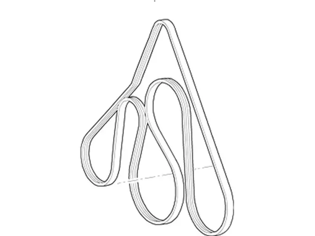 JK81367 - Belts &amp; Cooling: Serpentine Belt for Ford Image