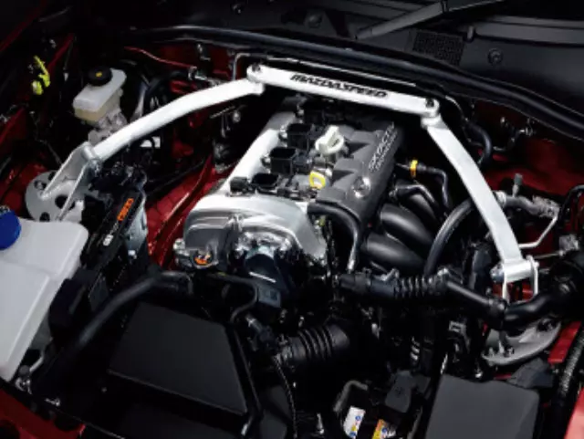 NDX15649X - Exterior: Front Strut Tower Brace - Installation Kit for Mazda: MX-5 Miata Image