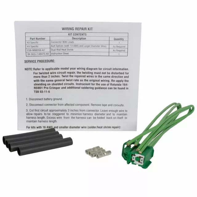 3U2Z14S411FFB - : Wire Assembly for Ford Image