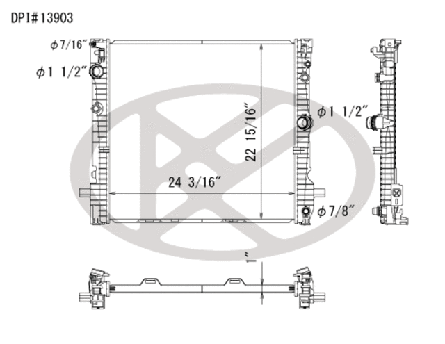 A13903 - : Koyorad Radiator for Koyo Image