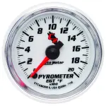 7145 - : GAUGE, PYROMETER (EGT), 2 1/16", 2000?F, DIGITAL STEPPER MOTOR, C2 for AutoMeter Image