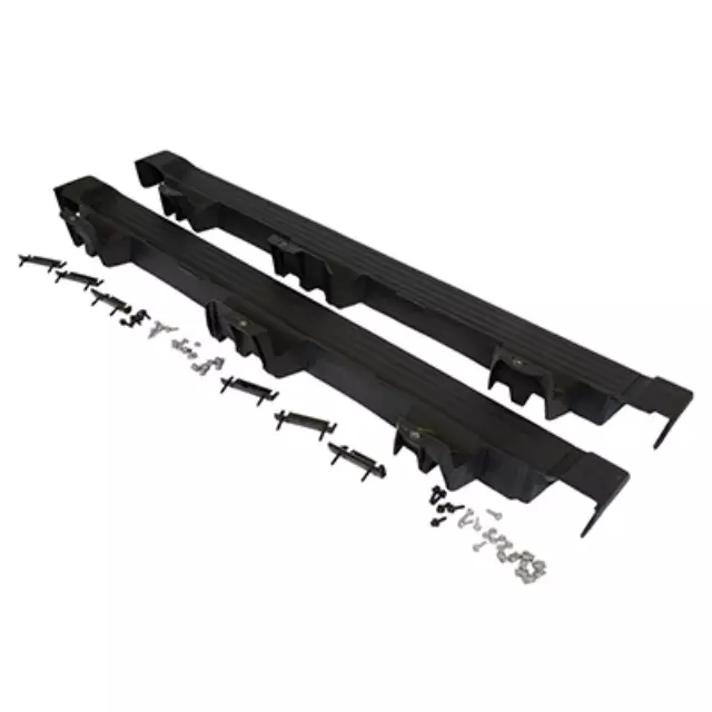 Molded Running Boards - Black - Ford (6L2Z-16450-AA)
