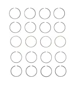 M8913450 - : Engine Piston Ring Set for Enginetech Image