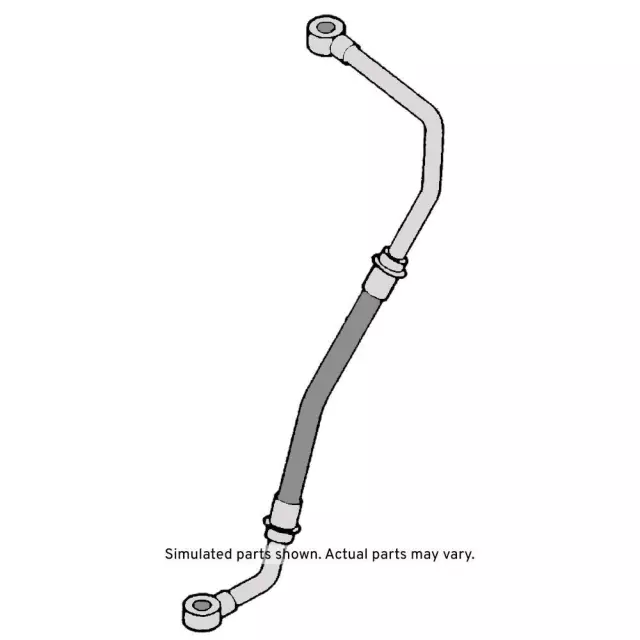 97303635 - : Turbocharger Oil Feed Pipe for Cadillac: Escalade, Escalade ESV, Escalade EXT | Chevrolet: Avalanche 1500, Avalanche 2500, Silverado 1500, Silverado 1500 HD, Silverado 2500 HD, Silverado 3500, Suburban 1500, Suburban 2500, Tahoe | GMC: Sierra 1500, Sierra 1500 HD, Sierra 2500 HD, Sierra 3500, Yukon, Yukon XL 1500, Yukon XL 2500 Image
