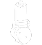 1708202142 - Driver Seat: Electric Motor for Mercedes-Benz: SLK230, SLK320 Image