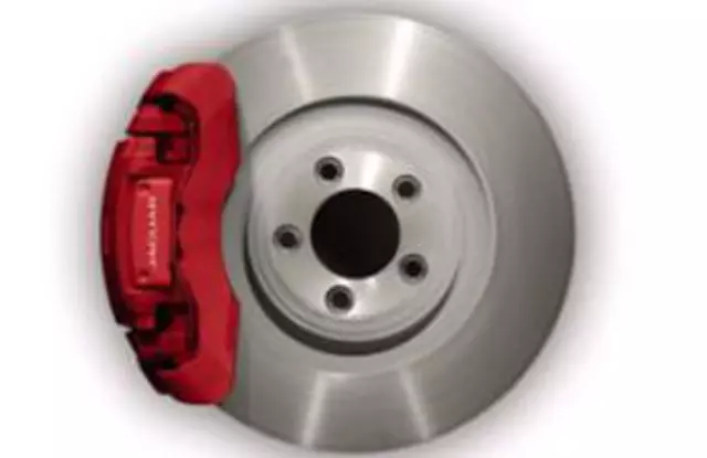 T2R9300 - Exterior: Jaguar Performance Calipers - Red for Jaguar Image
