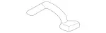 2026190030 - Body: Seat Clamp for Mercedes-Benz Image