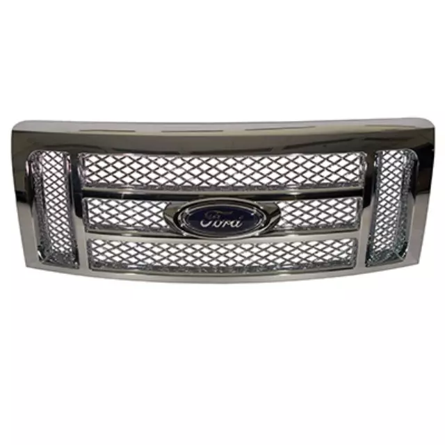 Grille Insert - Lariat Chrome Mesh - Ford (AL3Z-8200-B)