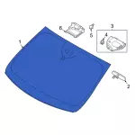 M1PZ7803100A - : Windshield for Ford: Bronco Sport Image