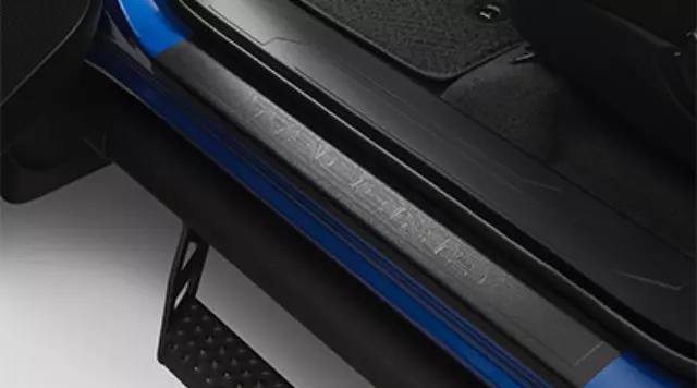 Door Sill Appliqu?, Tacoma Logo - Toyota (PT747-35201-02)