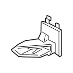 HP5Z7C410B - : Air Duct for Lincoln: MKZ Image